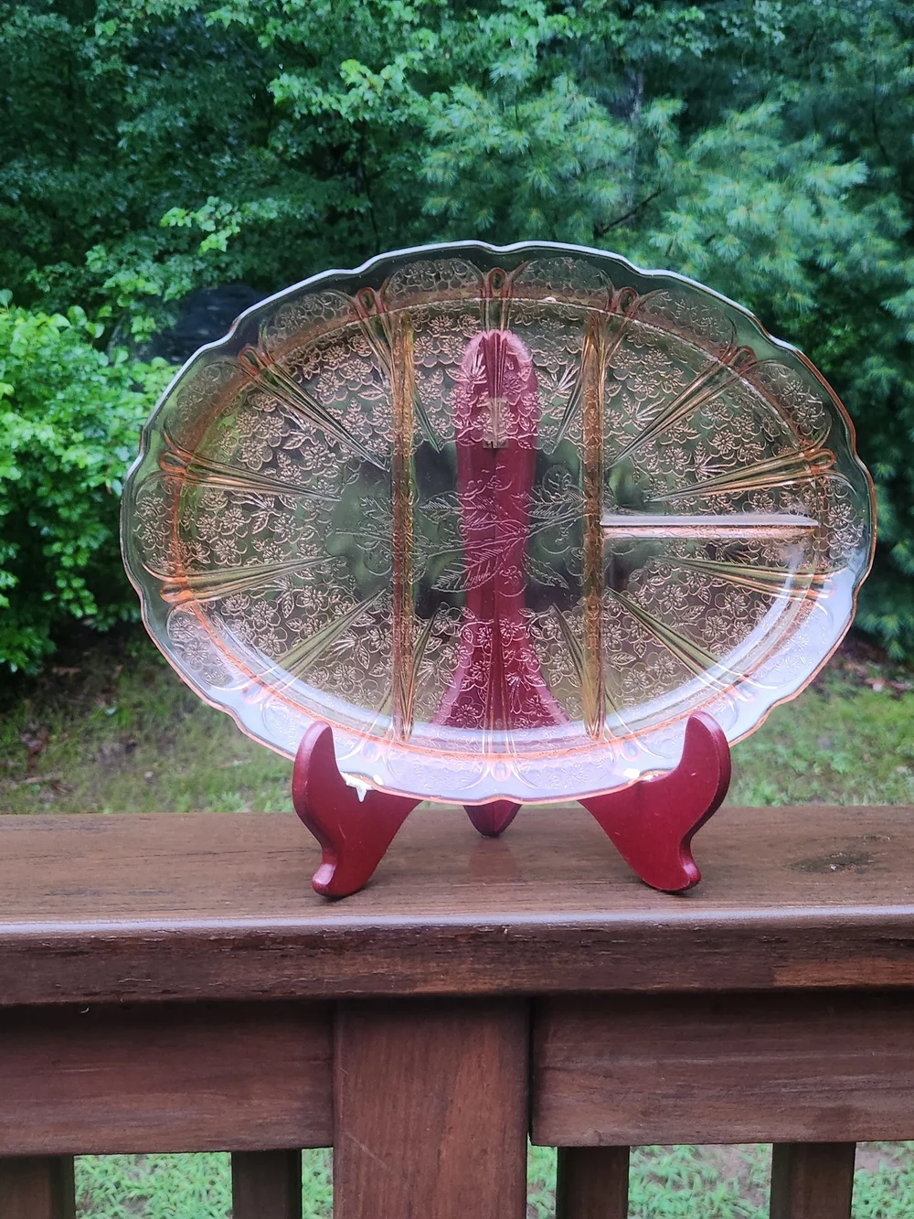 Jeannette Glass Cherry Blossom Pink Depression Glass 13